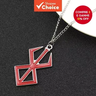 Colar Com Pingente De Anime Moderno Para Homens , Joias De Hip Hop De Aço Inoxidável , Uso Diário em Oferta na Shopee