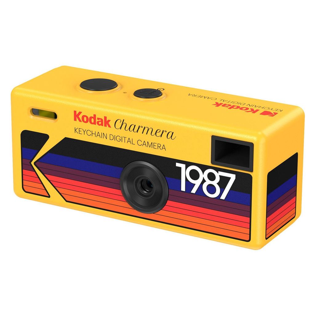 Câmera Digital Kodak Charmera 1987 Colecionável Com Chaveiro Caixa