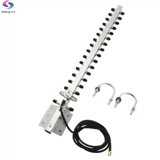 Sinal WiFi Boosted Com Antena Externa Direcional De 2 4GHz 25dBi Para Roteador