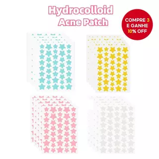40pcs Adesivos Para Acne, Patch Hidrocoloidal Para Cobrir Espinhas E Imperfeições, Cuidados Com A Pele em Oferta na Shopee