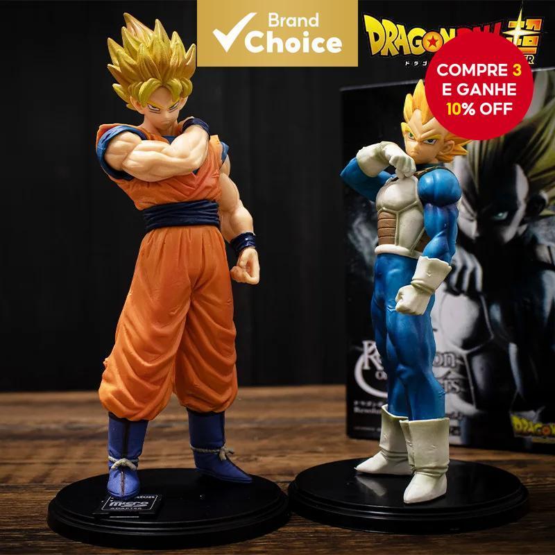 Anime Dragon Ball Figura Son Goku Vegeta Figura Super Saiyan Figurina ...