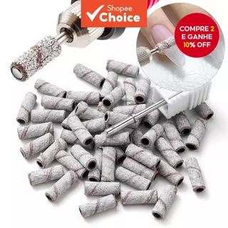 Mandril De 3,1mm 80/120/180/240 Bandas De Lixa De Pregos Bits Ferramentas De Remoção De Polimento Pedicure em Oferta na Shopee