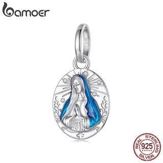 Pingente De Prata Esterlina 925 Bamoer Madonna DIY Para Pulseira Presentes Mulheres em Oferta na Shopee