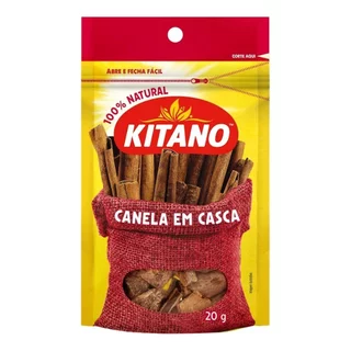 Canela Kitano em Casca 20g - Embalagem com 24 Unidades em Oferta na Shopee