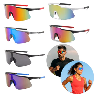Óculos Esportivo Ciclismo Bike Corrida Pesca BeachTenis Maratona MTB ROAD SPEED Triathlon Proteção Uv 400
