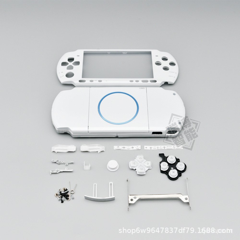 Adequado para Console de Jogo PSP3000, Estojo de Substituição para Reparação, DIY, Carcaça Completa para PSP3000