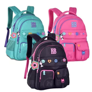 Mochila Infantil  De Costas Rebecca Bonbon Flower Power em Oferta na Shopee