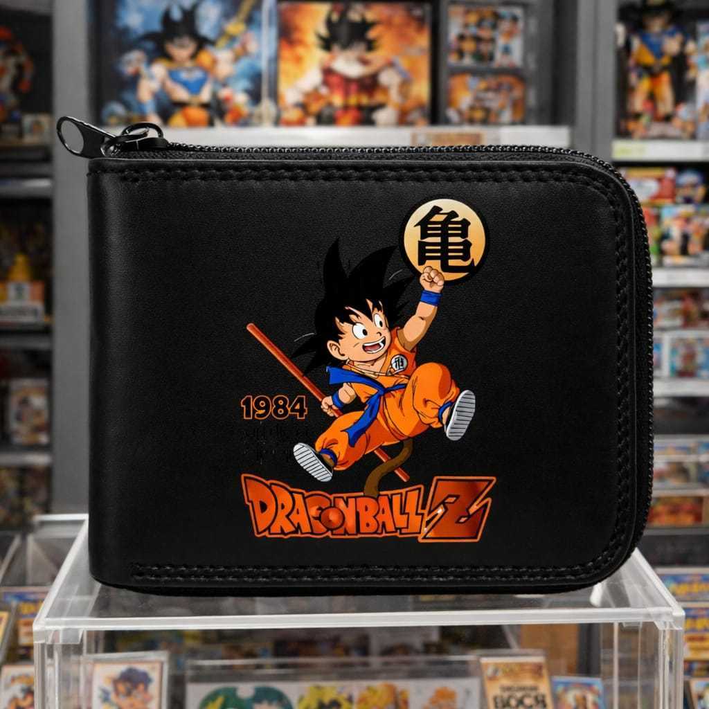 Dragon Ball Z POCKET CASE カード入れ　小物入れ Carteira Dragon ball z - Fecho Ziper - pequena porta cartão e