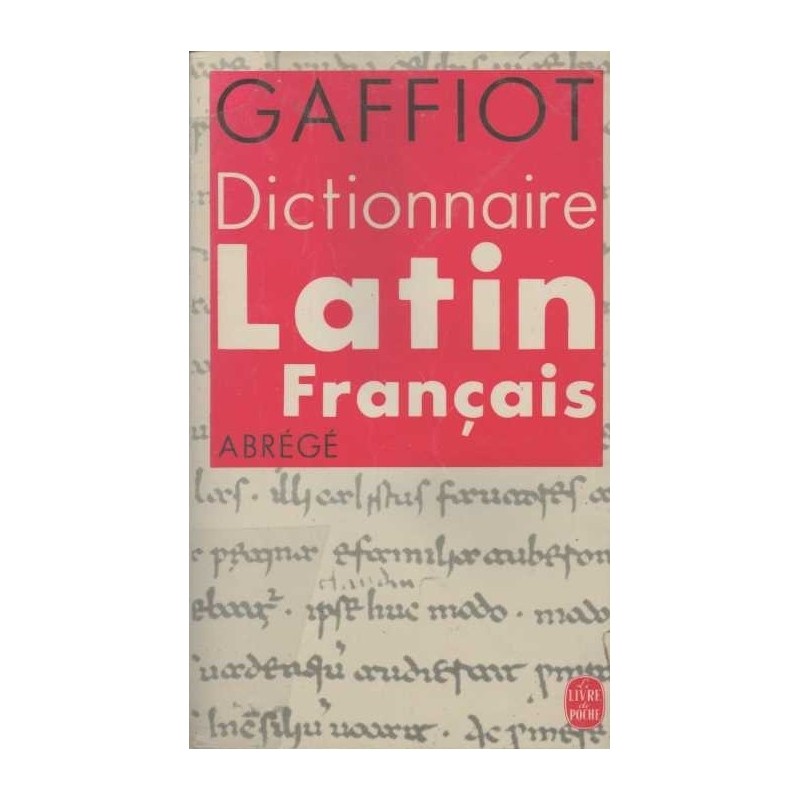 Dictionnaire Latin Français F. Gaffiot Gaffiot - dictionnaire latin français autor gaffiot | Shopee Brasil