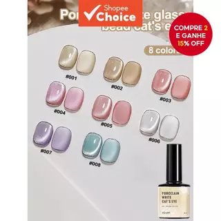 XEIJAYI 8 Unidades Kit De Esmalte Em Gel , 8 Cores 8ml Olho De Gato Sem Bastão Magnético Incluído , Outono Inverno Popul em Oferta na Shopee