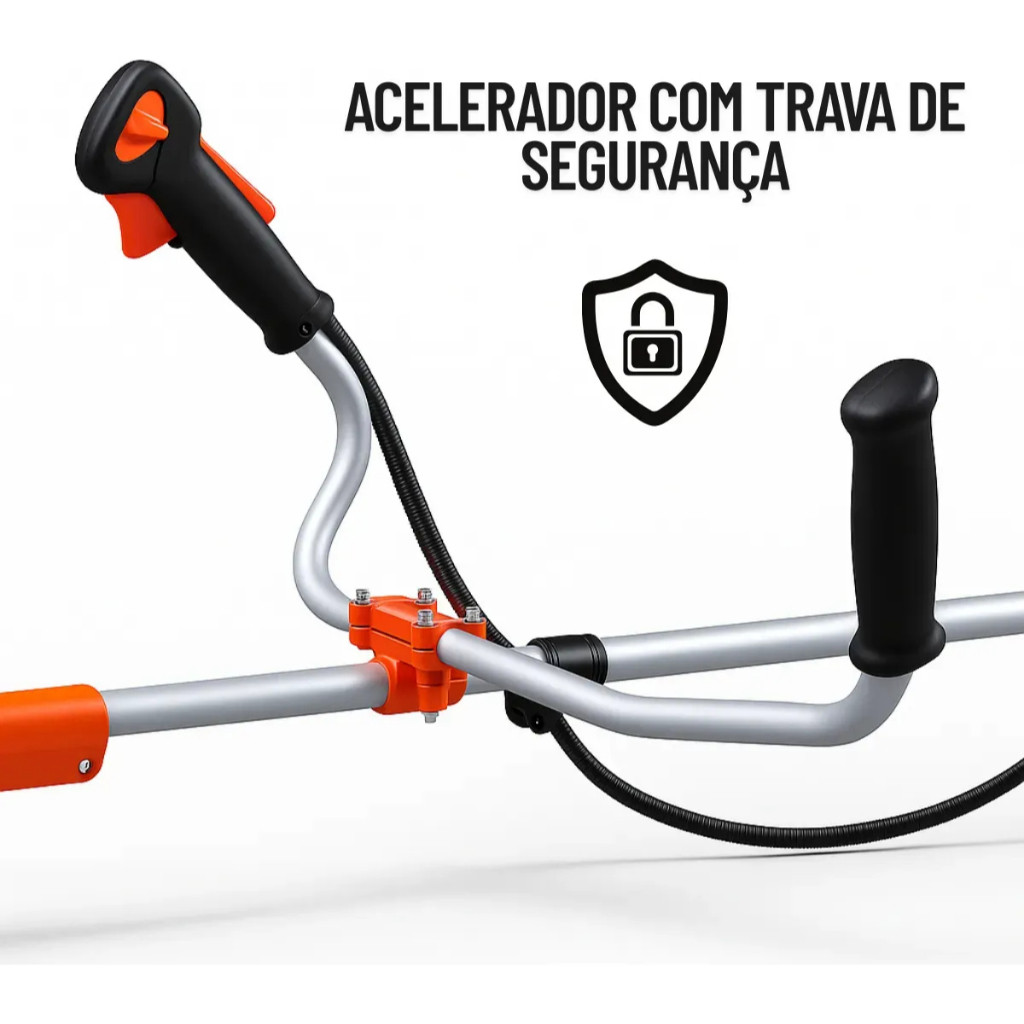 Roçadeira NAKASAKI 83CC 3.6 Hp A Gasolina Profissional lançamento