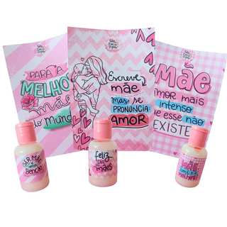 kit 10 Lembrancinha Dia Das Mães Sacolinha Com Hidratante em Oferta na Shopee