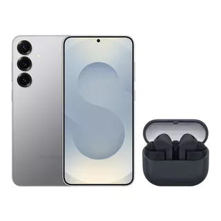 S25+ (256GB) - Prata + Buds3 FE - Preto em Oferta na Shopee