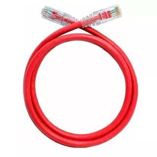 Patch Cord Impact Lan UTP Cat5E 4P Vermelho 1m em Oferta na Shopee