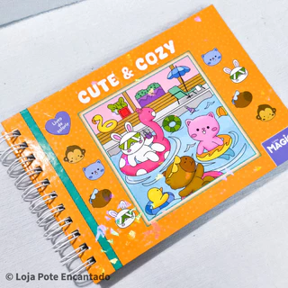 Livro de Colorir cute 50 Folhas Caderno de Desenho Pintura Coloring Book infantil em Oferta na Shopee