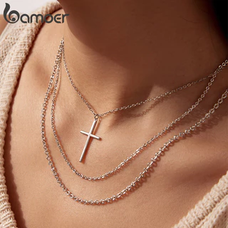 Colar Bamoer Joias De Corrente Básica Para Mulheres E Homens Com Caixa De Presente YIN3 em Oferta na Shopee