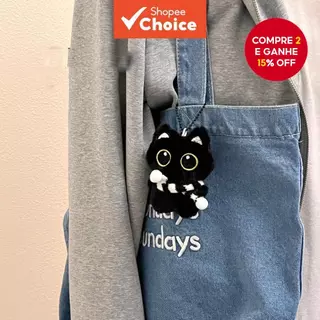Chaveiro De Gato Preto De Olho Grande-Pingente Fofo Para Chaves De Carro , Mochila E Bolsa , Acessórios , Presente Anive em Oferta na Shopee