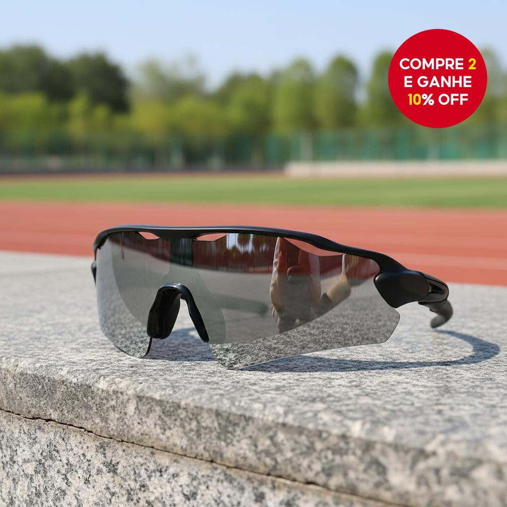 Óculos de sol esportivos UV400 elegantes para homens e mulheres, ideais ...