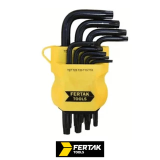 kit DE CHAVE TORQUE PEQ 9 PCS