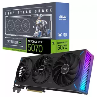 Placa de Vídeo Asus NVIDIA GeForce RTX 5070 ATS OC, 12GB, GDDR7, DLSS, Ray Tracing, ATS-RTX5070-O12G