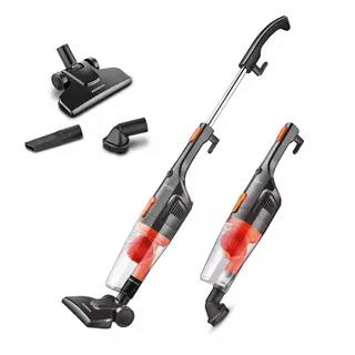 Aspirador de Pó Vertical 2 em 1 Mondial Turbo Cycle Preto e Laranja 1100W AP-35