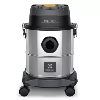 Aspirador de Pó e Água Electrolux 1500W 12L com ThermoControl e Função Sopro Inox (GT12l)