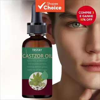 O Óleo de Castzor é rico em Ácido Hialurônico, Retinol, Extratos de Plantas, Hidratante, Resistente a Rugas, em Oferta na Shopee