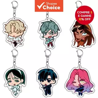 Conjunto De Chaveiro Alien Stage Chibi , Pingente De Bolsa De Anime Luka Ivan Até Mizi Sua , Presente De Joia Fofo Para em Oferta na Shopee