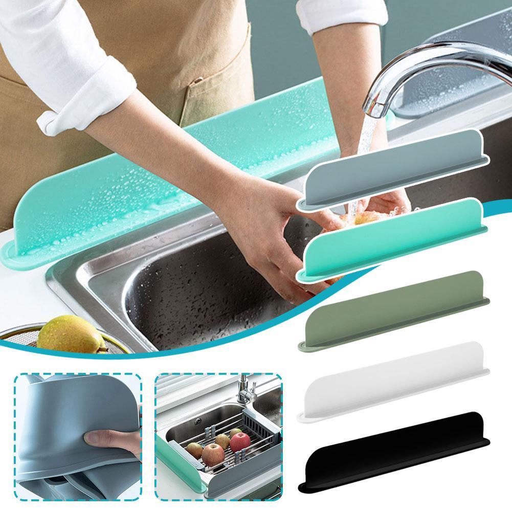 Pia Da Cozinha Silicone Placa De Bloqueio Água Doméstico Respingo ...