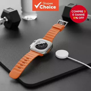 Cabo Carregador USB para Relógios Inteligentes Watch9 Ultra/GS8 mini/GL-1 Pro/X5PROMAX/WO3PRO em Oferta na Shopee