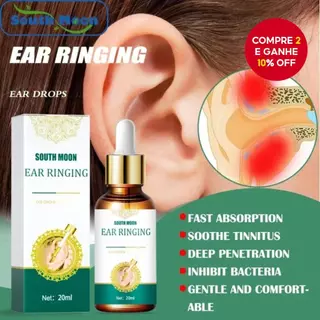 Gotas Naturais Para Zumbido E Solução Cuidados Com Os Ouvidos em Oferta na Shopee