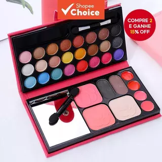 Conjunto Completo De Paleta De Sombras De 33 Cores , Acessível , À Prova D'água , Alto Desempenho , Maquiagem , Presente em Oferta na Shopee