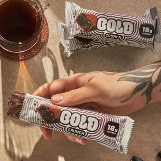 BOLD CRUNCH BRIGADEIRO Caixa 12un 18g Proteína Cremosa em Oferta na Shopee