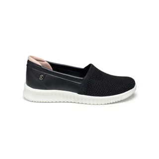 Tênis Feminino Calce Fácil Slip On Malha Sintético Casual Confortável Macio Original Kolosh