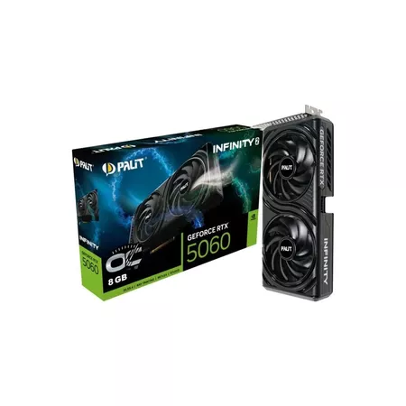 Placa de Vídeo NVIDIA GeForce PALIT RTX5060 8GB INFINITY 2 OC GDDR7 - 0120111-01