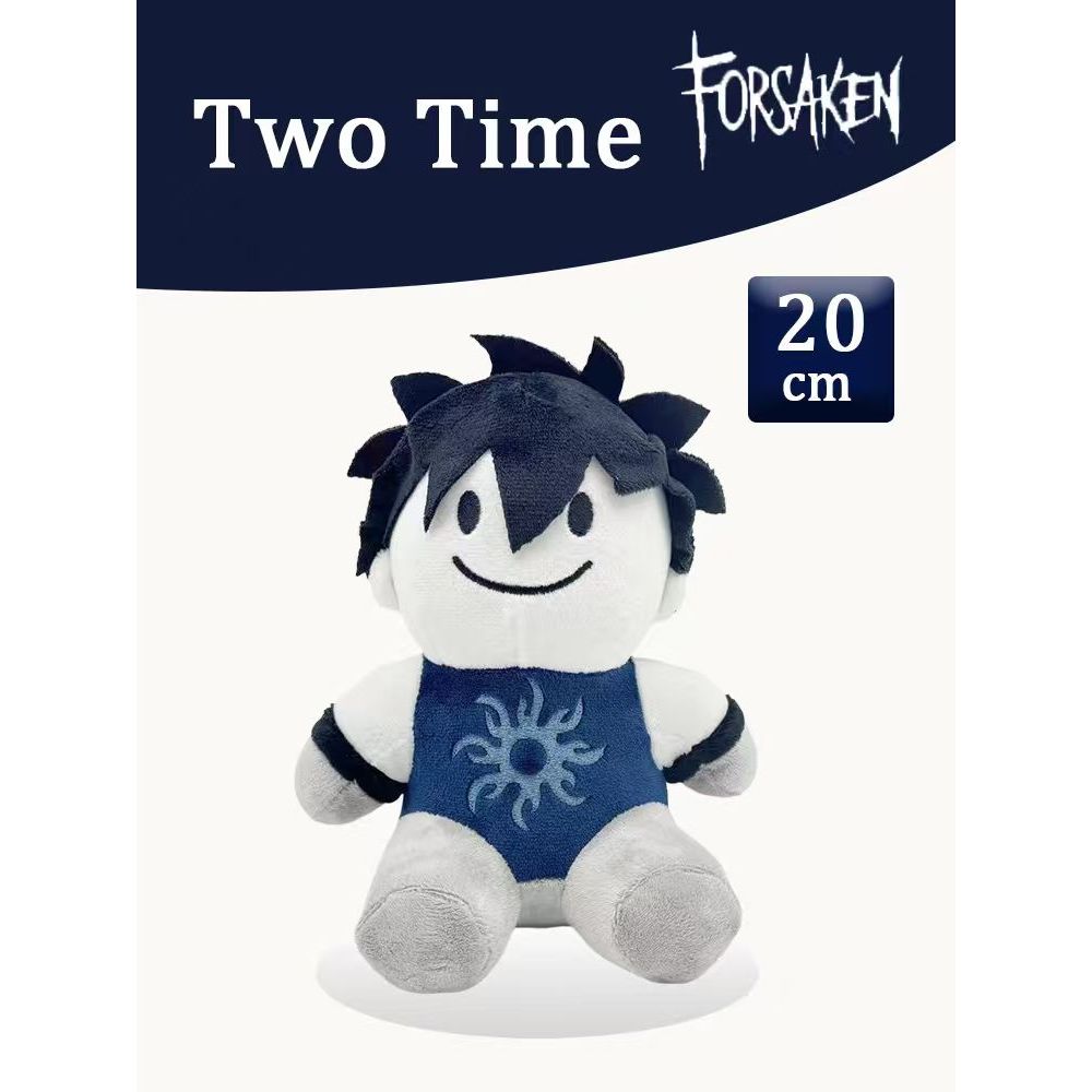 BCT ✨ Roblox Novo Die of Death Artful Plush Toy Forsken Twotime