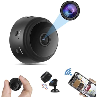 Kit 1/2/3/4 Câmera A9 Mini HD com Sensor de Presença Wi-Fi 110V e Suporte para Encaixe em Oferta na Shopee