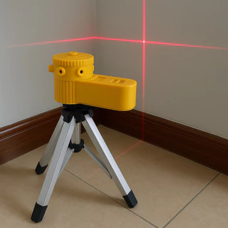 Nível Laser Profissional 360º Giratorio Com Tripé Nivelador Multifuncional Piso Teto 5 Modos-envio imediato