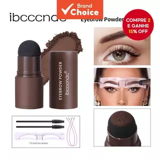 Novo Kit De Estêncil Para Carimbo De Sobrancelha , Modelagem Em Um Passo , Maquiagem Pó , 12 Conjunto De Faixa De Cabeça em Oferta na Shopee