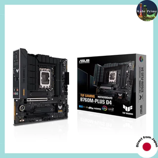 ASUS TUF GAMING B760M-PLUS D4 Motherboard with LGA1700 B760 DDR4 mATX, compatible with Intel 14th, 13th, and 12th Gen CPUs
