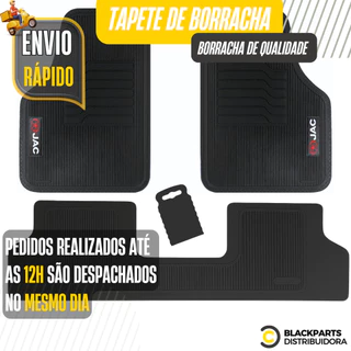Tapete JAC E-J7 J2 J3 J3 Tourin J5 J6 S1 S4 T40 T5 T50 T6 T60 T80 Borracha Personalizado