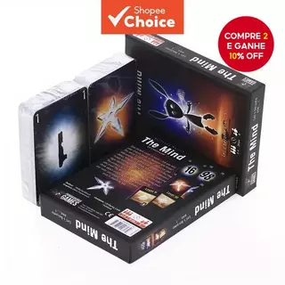 Games The Mind-Jogos De Tabuleiro Adequados Para A Família-Game Night Cartas em Oferta na Shopee
