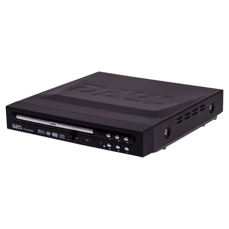 Reprodutor DVD de Mesa Days DYD-2500LK 90-260V ~ 60Hz - Preto | Shopee ...