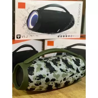 caixa som bluetooth BOOMBOX 3 33CM 80W moderna e compacta com design camuflado GRANDE COM ALÇA em Oferta na Shopee