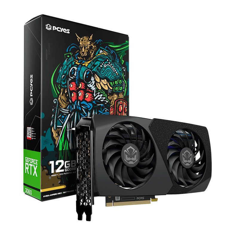 Placa de Video MSI GeForce RTX 3060 Ventus 2X OC, 12GB, GDDR6, 192