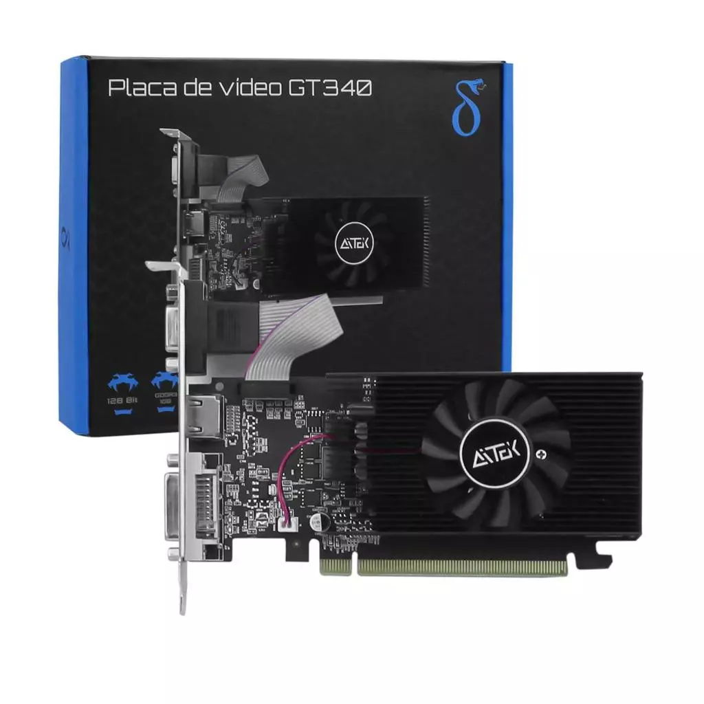 Placa de Vídeo GT210 1GB DDR3
