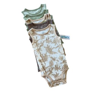 KIT BODYS REGATA CARTER'S CAMUFLADO MENINO em Oferta na Shopee