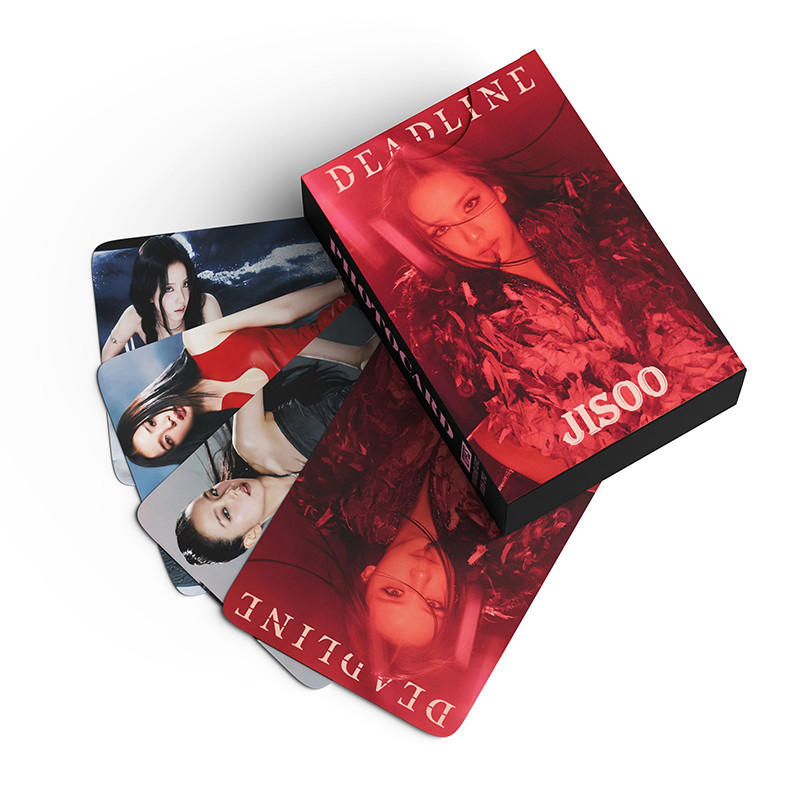 BLACKPINK DEADLINE JISOO 東京ドーム 特典 トレカ Blackpink Deadline World Tour photocard fanmade - Rosé, Lisa