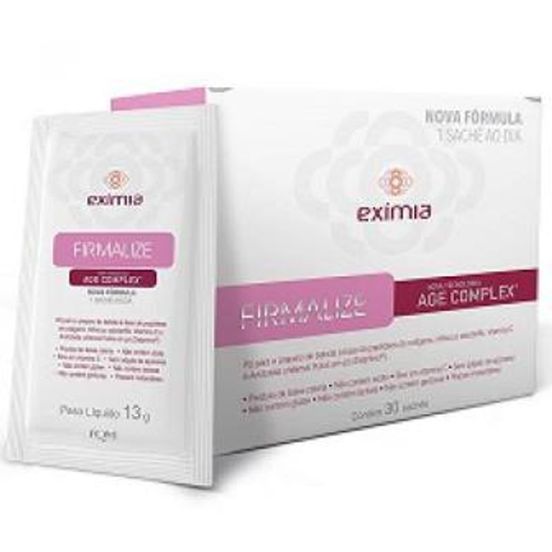 Eximia Firmalize Age Complex 30 sachês | Shopee Brasil