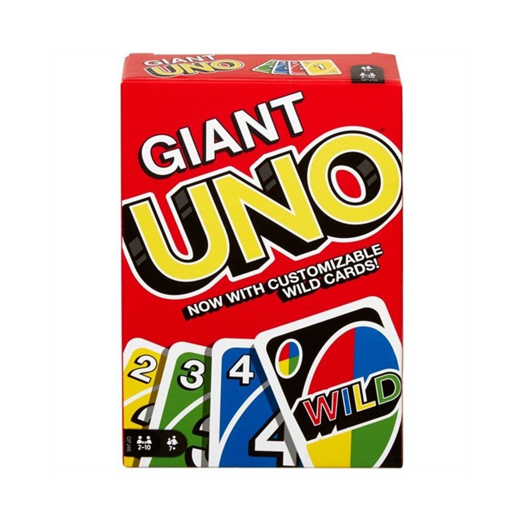 Jogo De Cartas UNO Gigante Para Crianças , Adultos E Noite Em Família ...